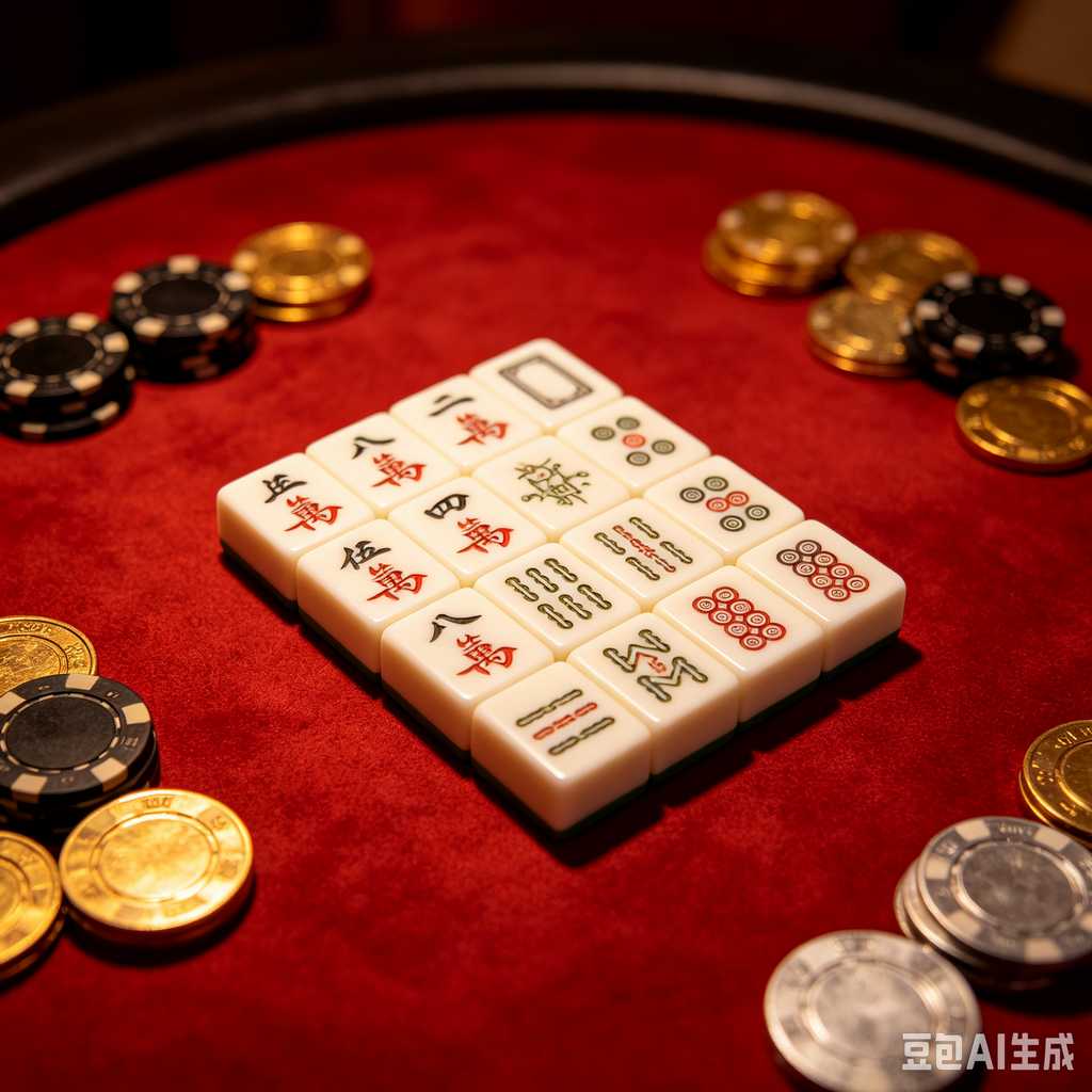 oriental style mahjong tiles