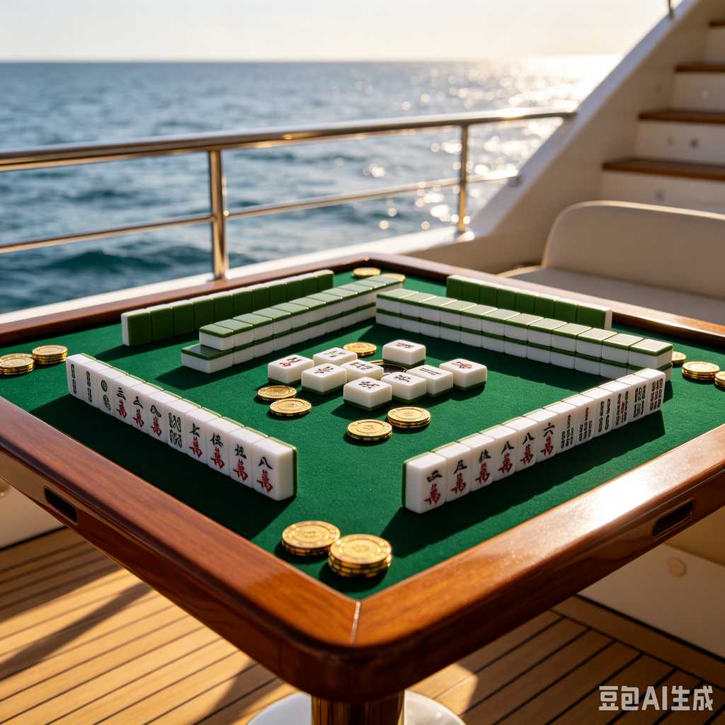 outdoor mahjong game set